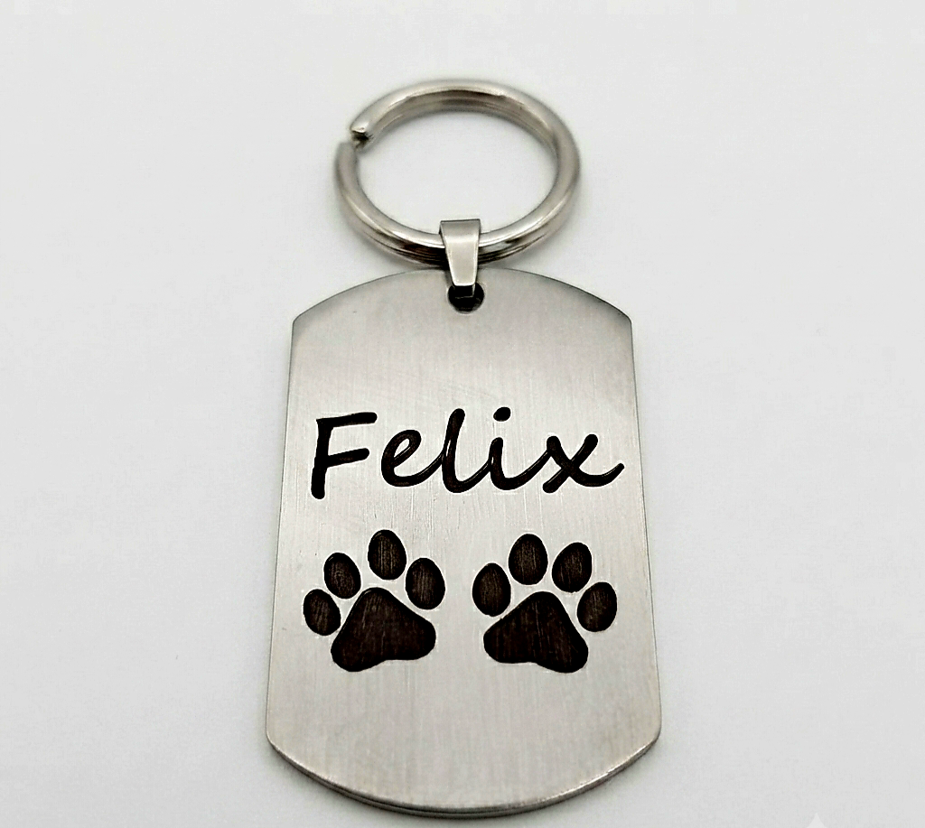 Militar Pet plateada 5*3cms
